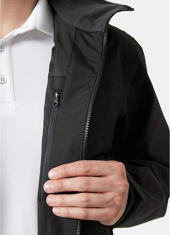 Hombres Chaqueta Crew 2.0, Negro, L