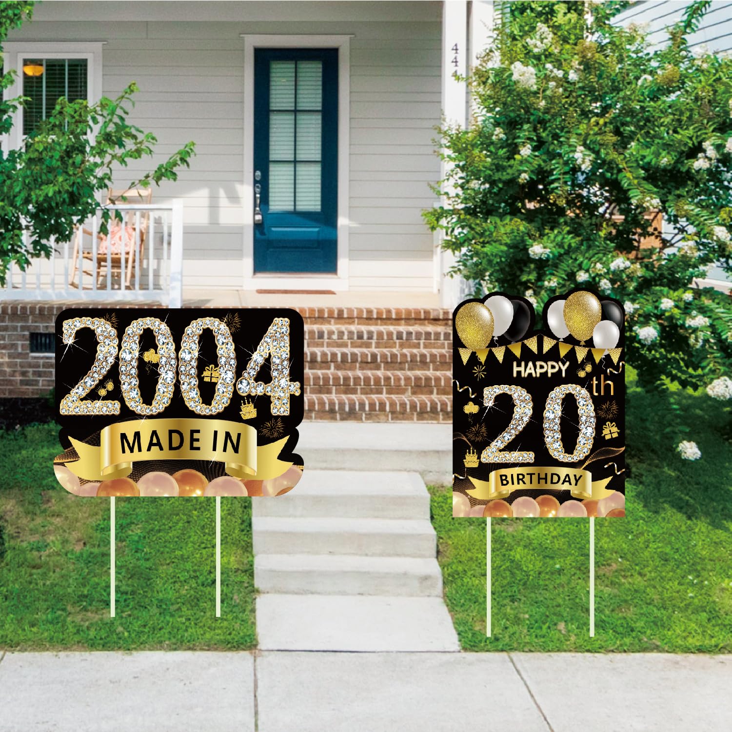 20th Sign 2Pcs 16