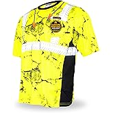KwikSafety - Charlotte, NC - Renaissance Man Short Sleeve Safety Shirt [Reflective Fishbone Tape] Class 2 ANSI OSHA