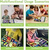 TenFans Busy Board Montessori Toys for 3 4 5 Years Old view 3
