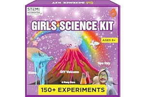 Butterfly EduFields 150+ Girls Science Kit for Kids 8-12 Ages 8 9 10 11 12 Years | Girls Science Experiments | Birthday for Girls | Girls Toys | Fun STEM Learning and Educational Toys