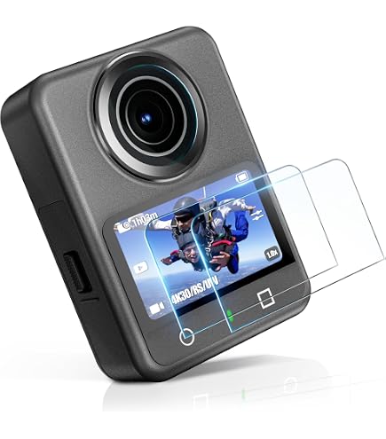 Protezione Obiettivo Per DJI Osmo Action 360: Vetro Temperato O PC, Antigraffio E Anti-impronta