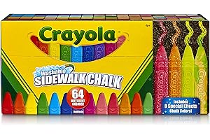 Crayola Sidwalk Chalk 64ct