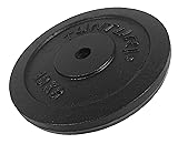 Tunturi Unisex's Cast Iron Weight Black