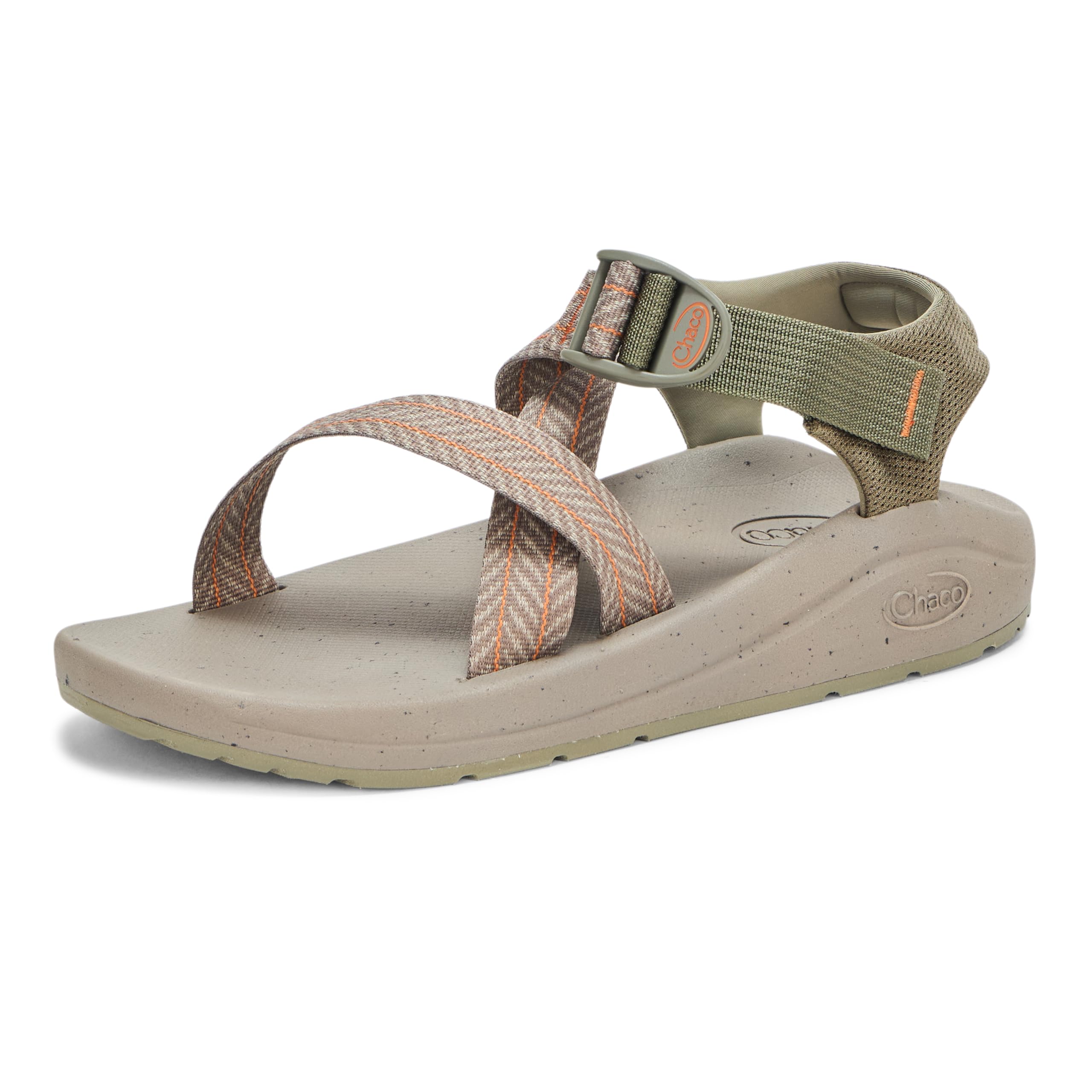 Chaco Men’s Cushz Sandal, Frond Truffle, 14