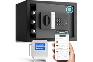 FORFEND SECURITY FORFEND Smart Home Safe | WiFi Safe Box App Lock/Alarm | Voice Command, Kidnap Alarm, Tamper Detect, Frozen Mode, Sub Account| Digital Safe Anti Theft