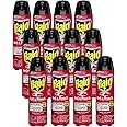 Raid Ant & Roach Killer Spray for Listed Bugs, Insect, Spider, For Indoor Use, Fresh Scent, 12 Oz, Pack of 12