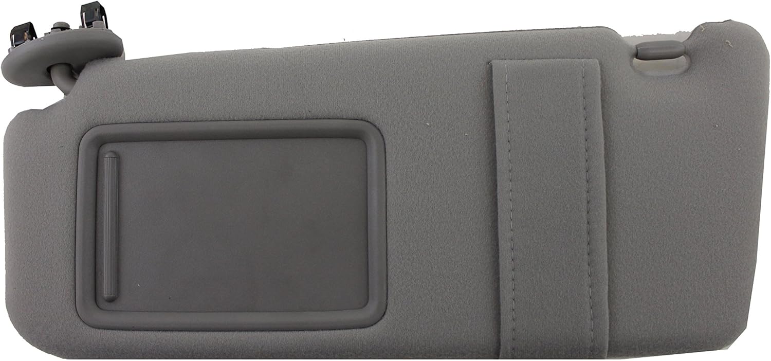 Genuine Toyota 74320-06780-B0 Visor Assembly, Left, Gray