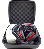Graphein VR Headset and Accessory Case with Egg Crate Foam - Carbon Fiber