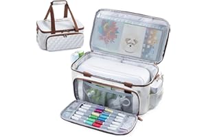 IMAGINING Carrying Case for Cricut Joy Xtra Smart Cutting Machine, Joy Extra Case, Storage Bag for Cricut Accessories and Tools.
