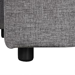 AYOUZ 89" L-Shape Convertible Sleeper Sectional