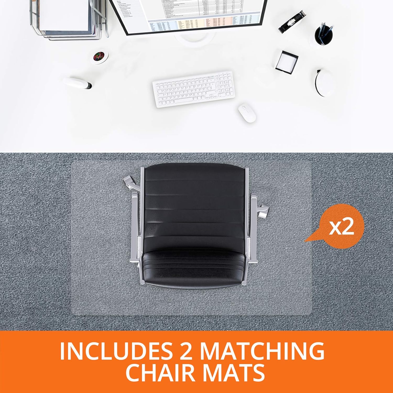 Best rugs for under desk chairs carpeted