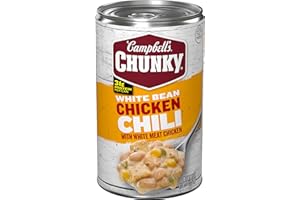 CAMPBELL'S Campbell’s Chunky White Bean Chicken Chili, 19 oz Can