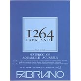 Fabriano 1264 Watercolor Pad, Bright White