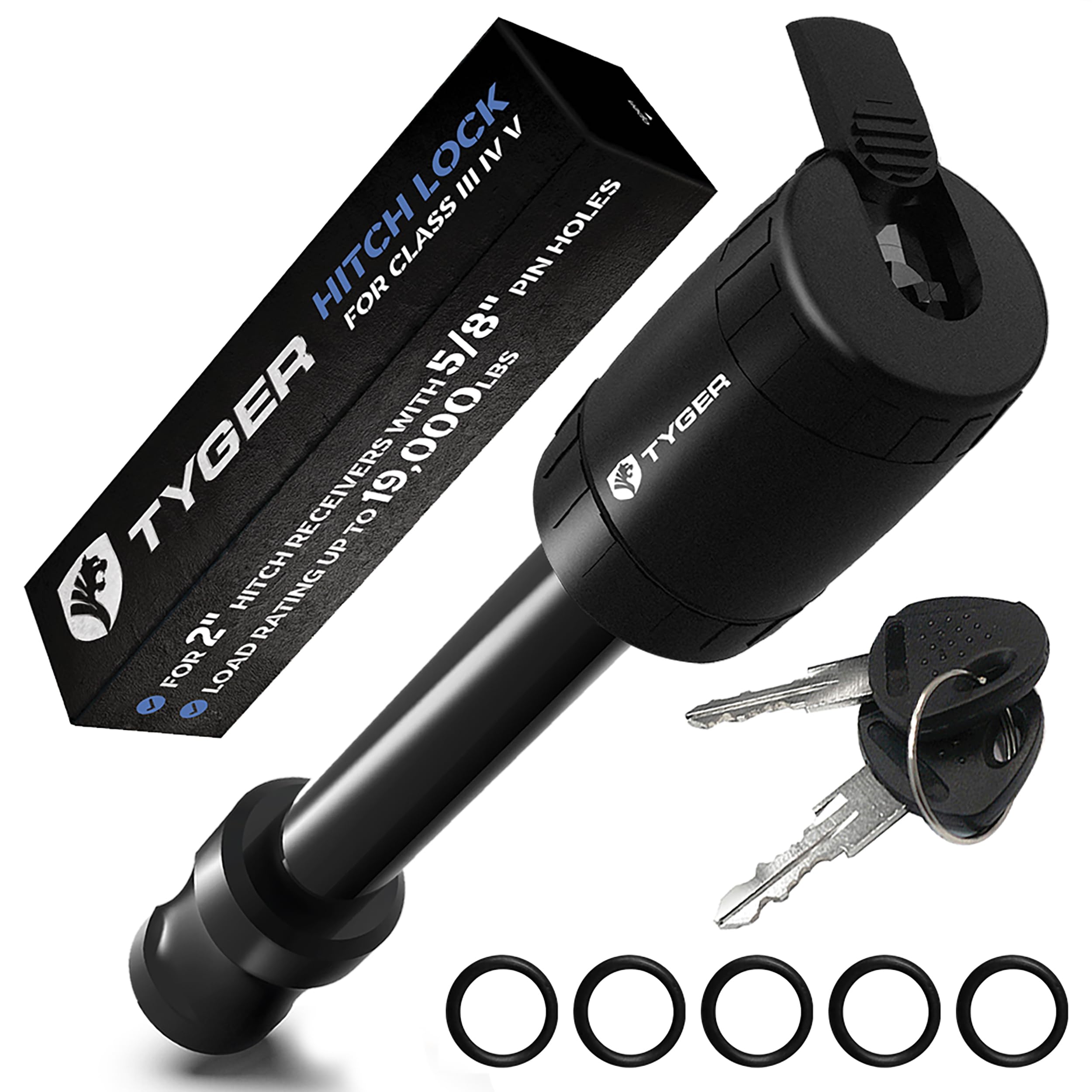Mua Tyger Auto Solid Hitch Lock Pin with Locking Key - 5/8 inch Pin ...