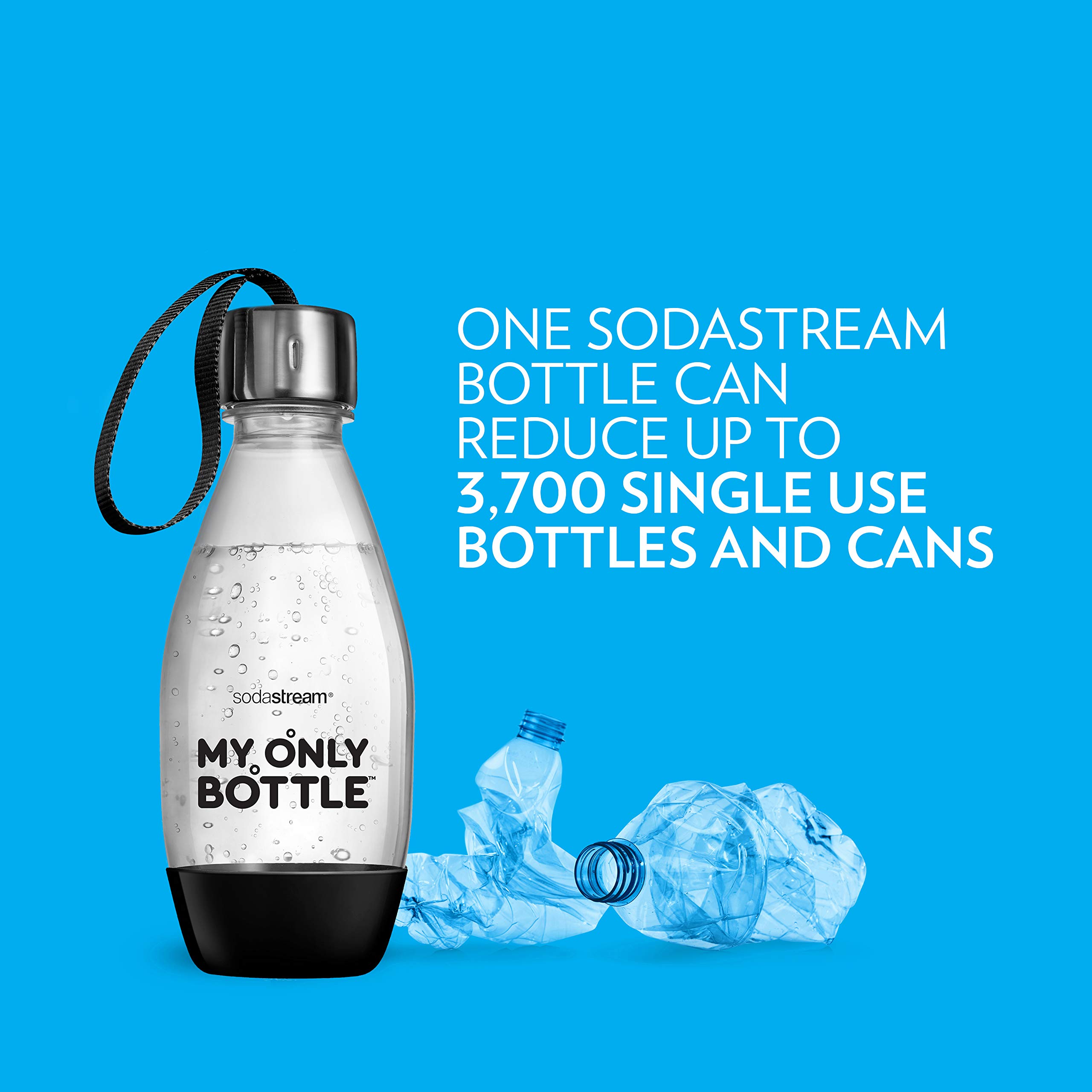 SodaStream 0.5 Liter My Only Bottle Black