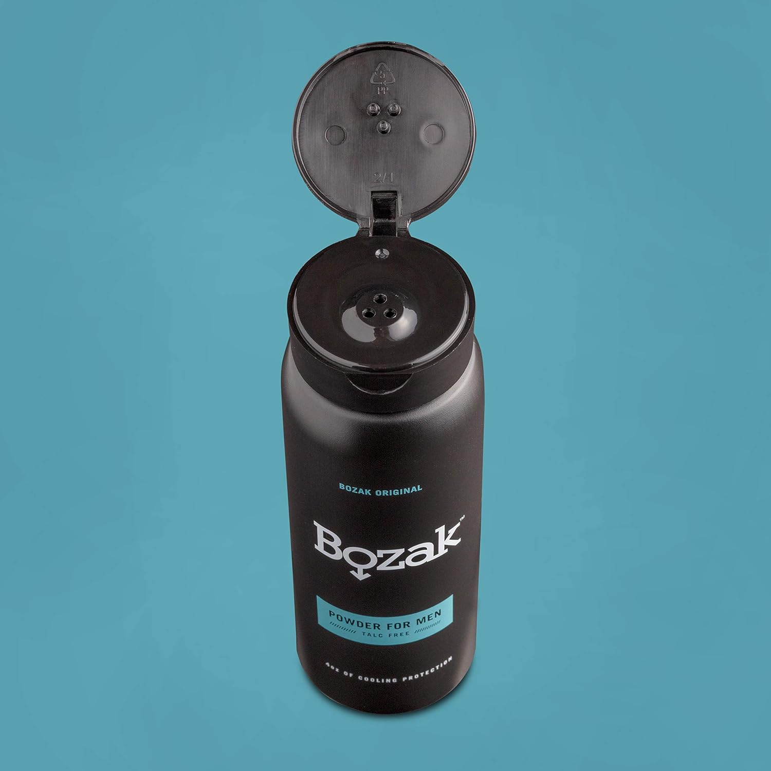 Bozak Original Cooling Body Powder for Men 4 oz. TalcFree, Absorbs
