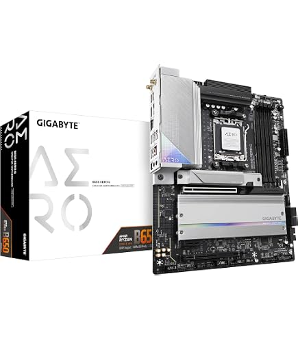 Amazon.com: GIGABYTE B650 AERO G 1.0 AMD AM5 ATX Motherboard 4x