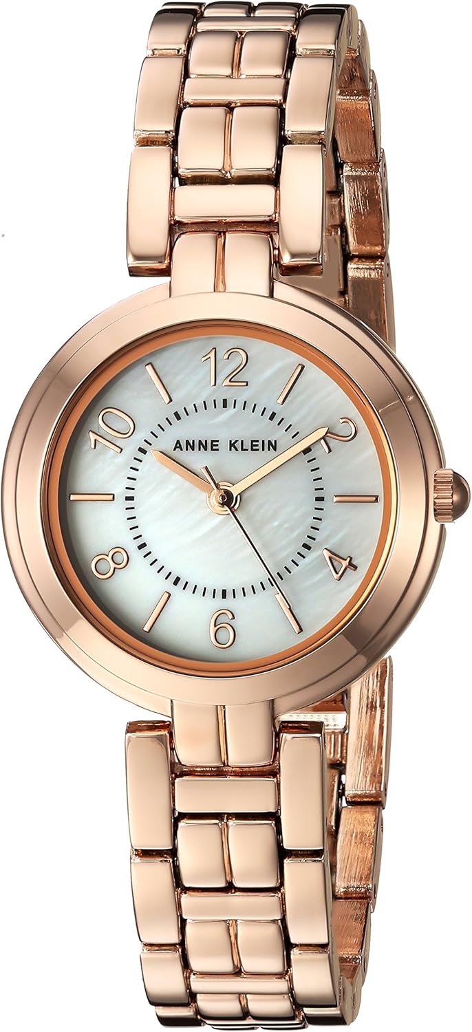 Anne Klein Women's Rose GoldTone Bracelet Watch Watches