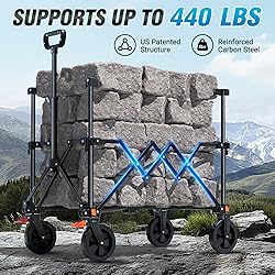 Elegear Wagon Cart Foldable Collapsible 440LBS