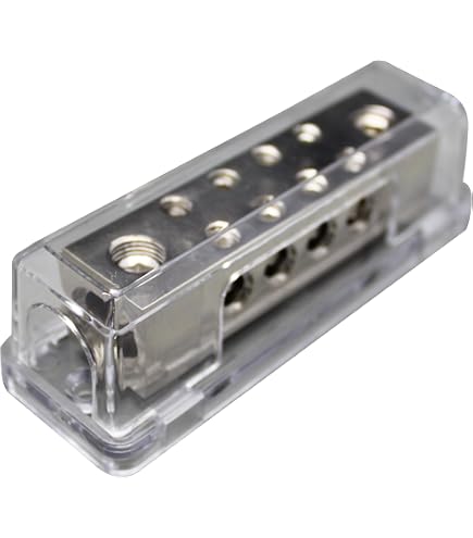 Pair Of ILL Customz 6-In 6-Out 1/0 Gauge Power Distribution Blocks – Car Audio 5 thumbnail image