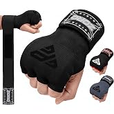 ZORQ Gel Hand Wraps for Boxing Gloves - Quick Wrap Inner Gloves with Knuckle Protection for Men &amp; Women, Easy Boxing Wraps with Semi-Elastic Wrist Support for MMA, Muay Thai &amp; Kickboxing