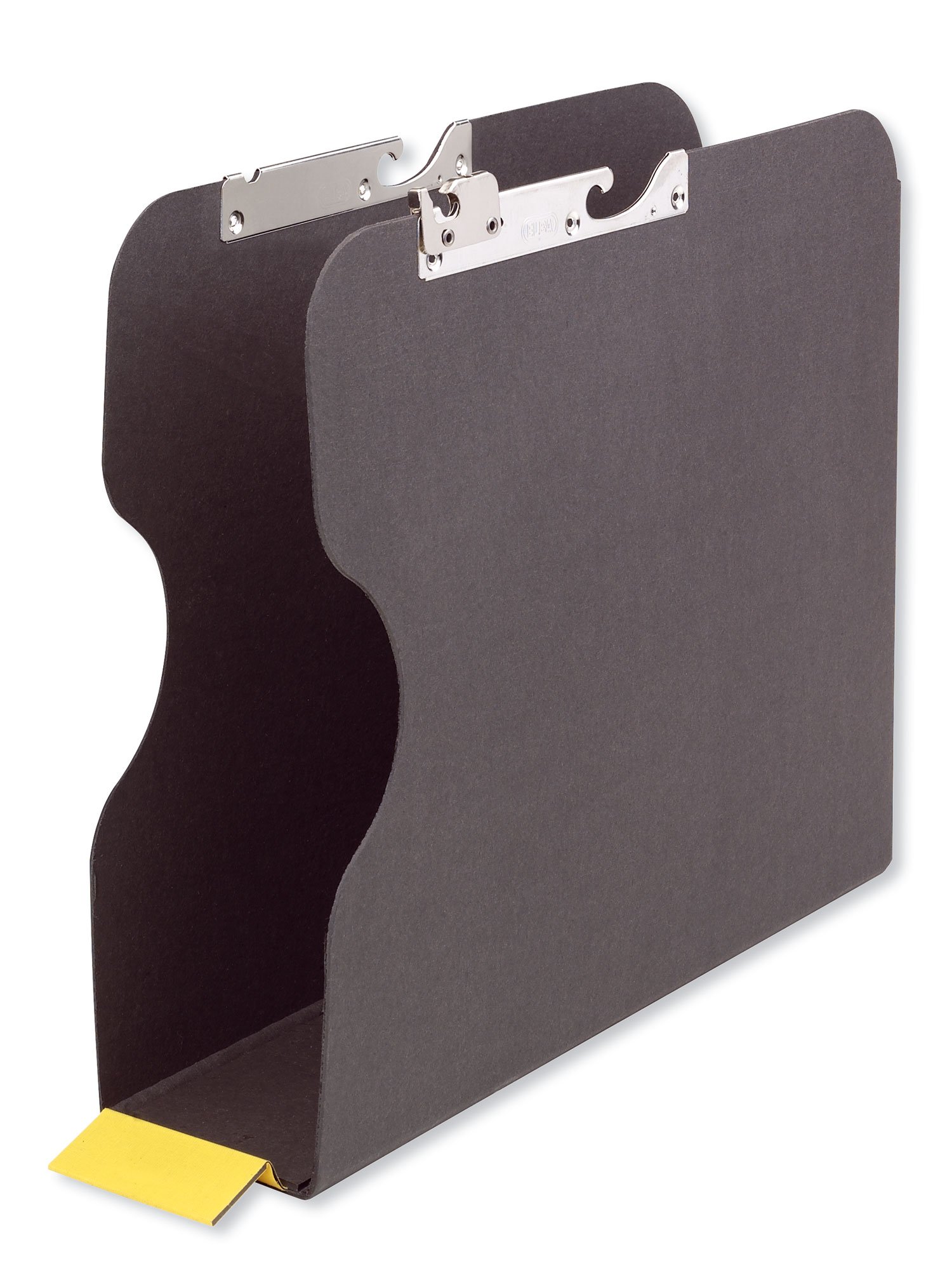 Elba 100420938SW Pendelsammler Cardboard RC 1.6 MM Closed at The Rear for Approx. 750 A4 Sheets Black