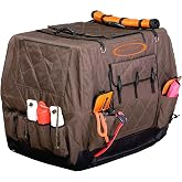 Mud River Dixie Kennel Cover, Brown, Medium
