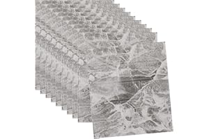 WAPANE 3D Brick Peel and Stick Wallpaper, 3D Wall Panels Self Adhesive, Removable Wallpaper Waterproof PE Foam Paintable,for Bedroom/Living Room/Kitchen and Home Decoration (20 Pack, Marble)