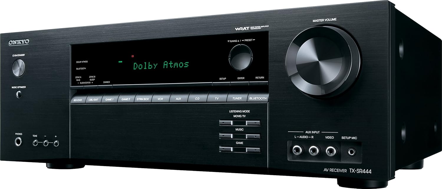 Amazon.com: Onkyo TX-SR444 7.1-Channel A/V Receiver: Home Audio & Theater