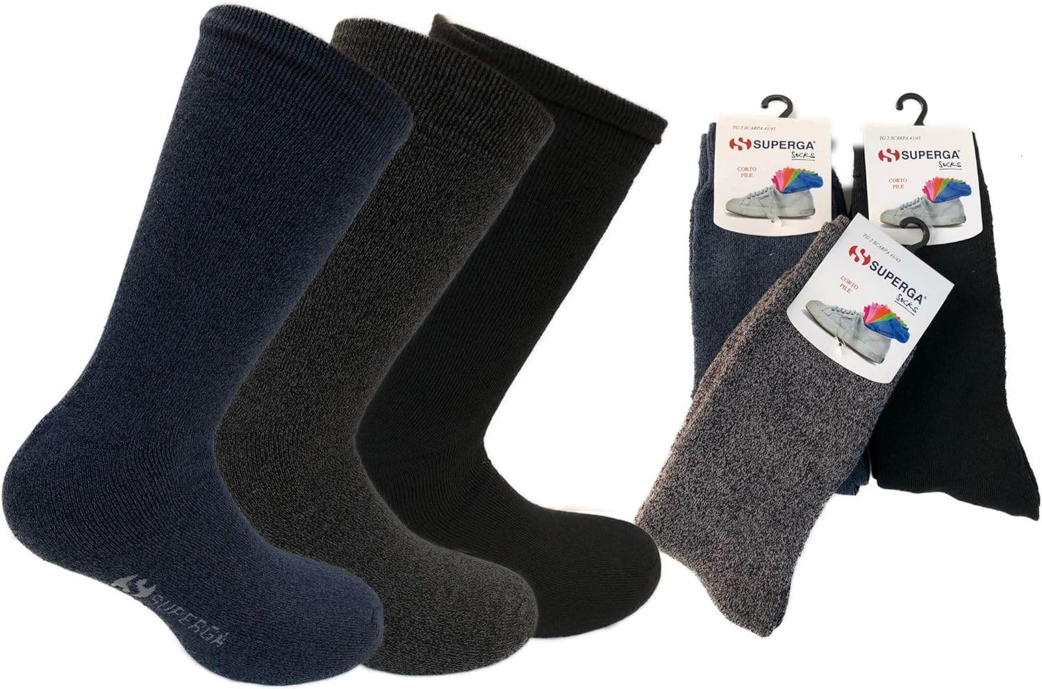 Calze Termiche Da Sci Unisex - 2 Paia, Traspiranti E Morbide Per Neve - Foto 11