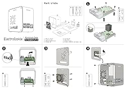 ElectroCookie Raspberry Pi 4 Case, Aluminum Mini