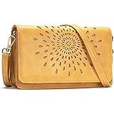 APHISON Crossbody Bags For Women,Wristlet Wallet Phone Purse Shoulder handbags Multi-Function Small RFID Clutch Card Holder