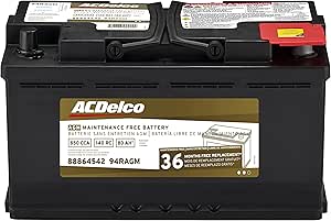 Acdelco 94ragm аккумулятор