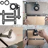 JIRENSH Multi Angle Measuring Ruler Angleizer Template Tool view 2