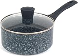 Russell Hobbs Nightfall 20cm Non-Stick Saucepan Induction Steel Lid
