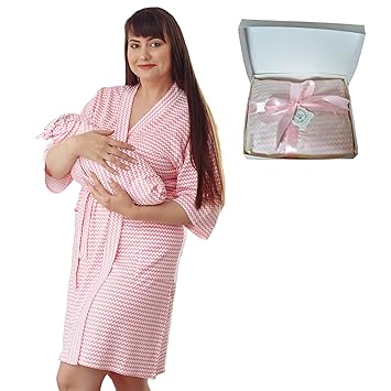 matching robe and swaddle amazon