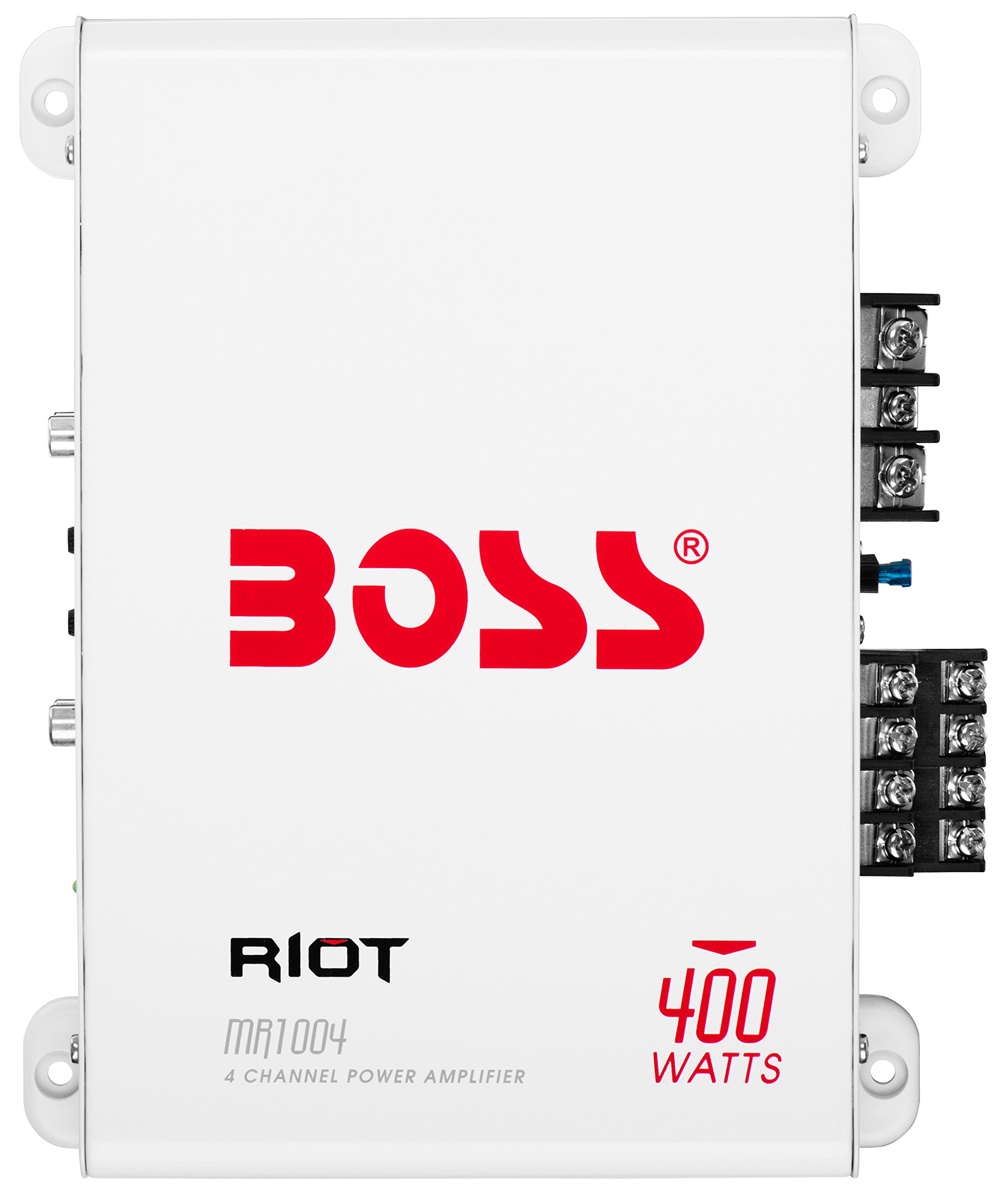 BOSS Audio MR1004 Marine Grade 400 Watt, 4 Channel, 2/4 Ohm Stable