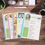 ASelected 20 Pcs A4 Report Covers with Sliding Bar 60 Sheet Capacity view 7