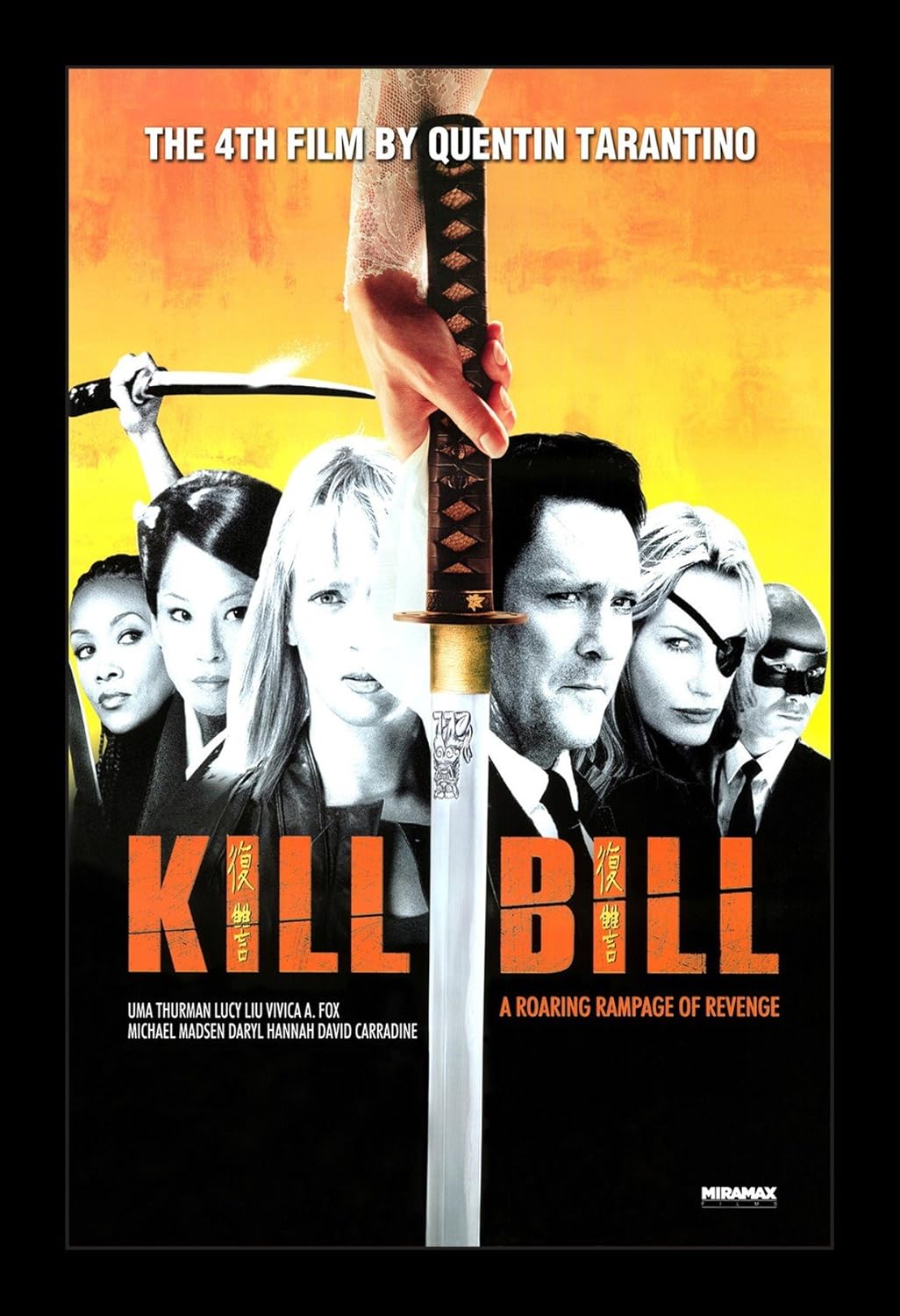 Top 10 Kill Bill Movie Poster 11 X 17 Home Previews