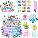 Axolotl Cake Topper Axolotl Birthday Decorations