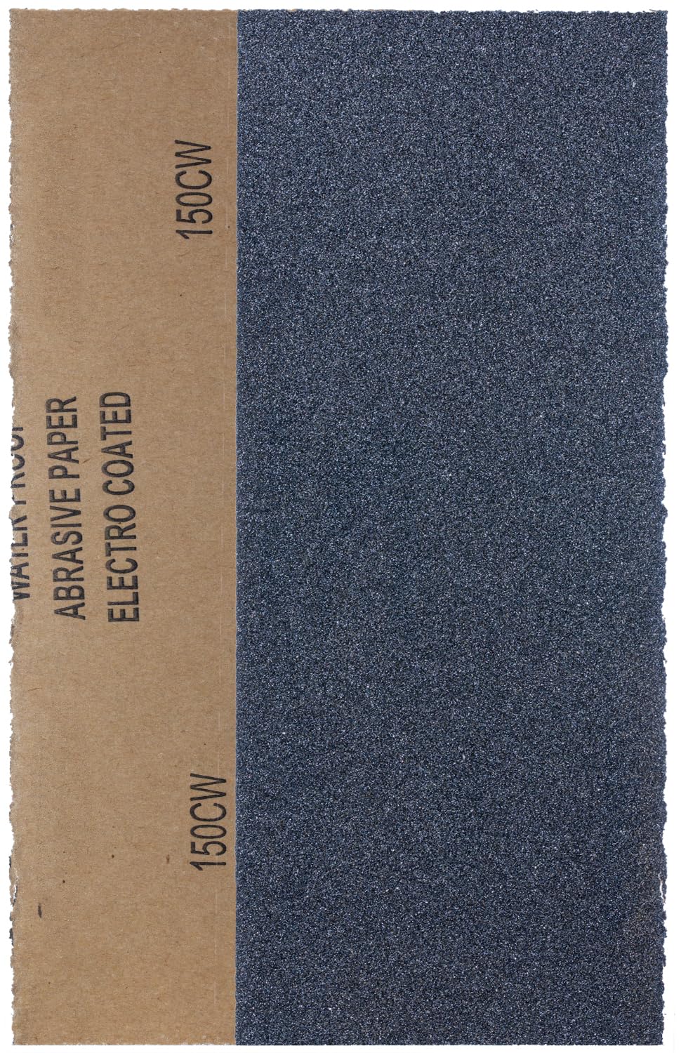 YoiYee 150 Grit Wet & Dry Sandpaper Sheets, 23 x 9.5cm, Very Fine Abrasive Sand Paper Roll for Wood, Metal, Plastic, Glass, Stone and Wall Sanding, 10 Pack