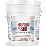 Lead Seal &lsquo;n Stop Lead Encapsulant Coating - Stops and Encapsulates Interior and Exterior Lead Based Paints - Long Term Protection for Your Entire Family - 5 Gallon