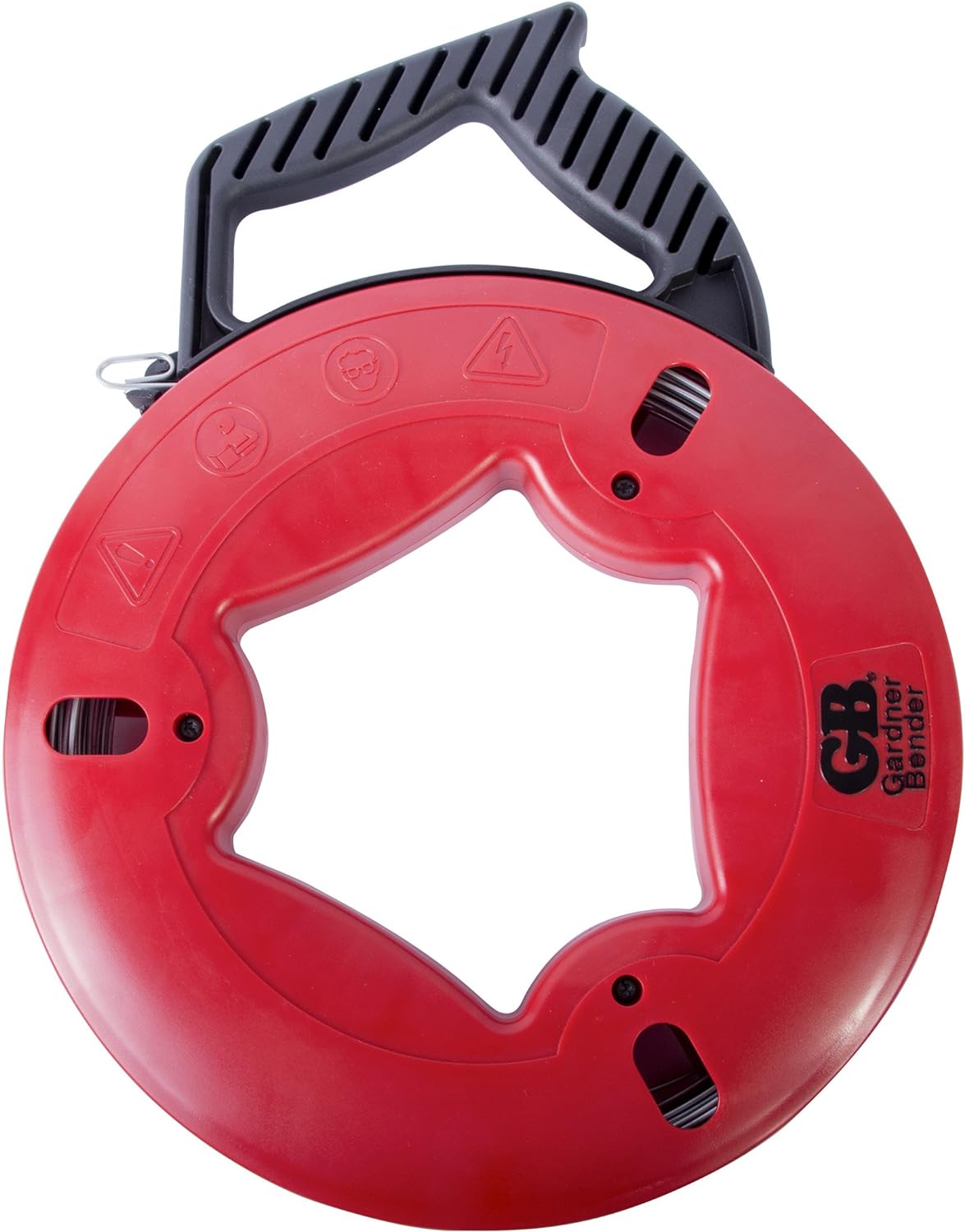 Gardner Bender FTS-250R Fish Tape, 250 ft., Plated Carbon Steel, UpperHand with Rubber Grip