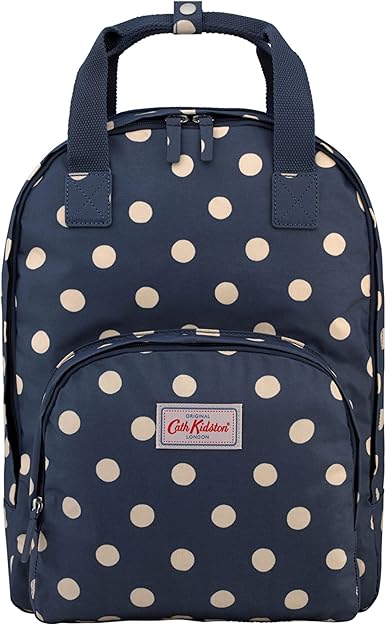 cath kidston button spot multi pocket backpack