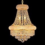 Gifarich Crystal Chandeliers for Dining Room Light