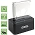 Plugable USB 3.1 Gen 2 10Gbps SATA Upright Hard Drive Dock and SSD Dock (includes both USB-C and USB 3.0 cables, supports 10TB+ drives)