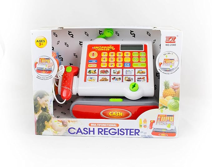 CAJA REGISTRADORA MODERNA B/O: Amazon.es: Juguetes y juegos
