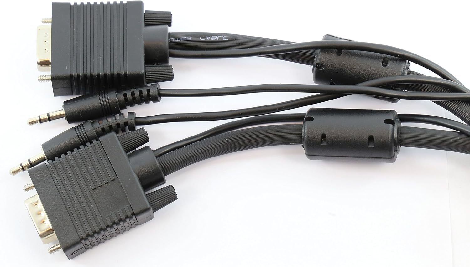 rhinocables - VGA Cable with Audio Jack, Gold, 7m - Image 4