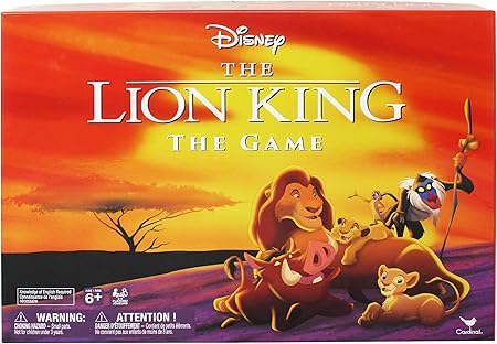 Amazon Cardinal Games レトロ 90年代 ディズニー ライオンキング ボードゲーム マルチカラー ボードゲーム おもちゃ